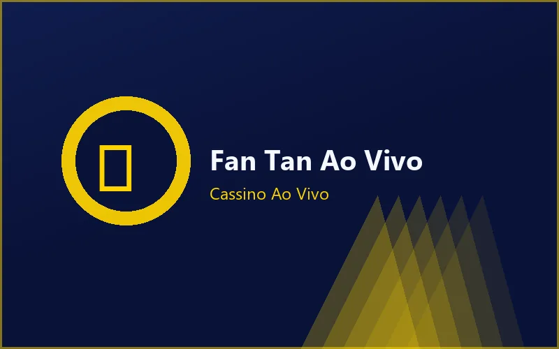 Capa fotorrealista do jogo Fan Tan Ao Vivo (Evolution) — análise no cassino Estrela Bet Brasil 2026