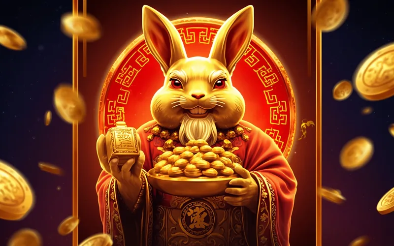 Capa fotorrealista do jogo Fortune Rabbit (PG Soft · RTP 96.50%) — análise no cassino Estrela Bet Brasil 2026