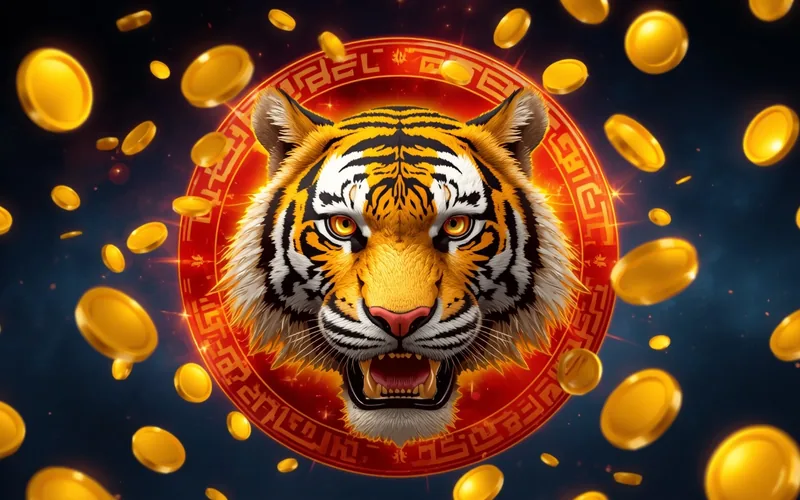 Capa fotorrealista do jogo Fortune Tiger (PG Soft · RTP 96.81%) — análise no cassino Estrela Bet Brasil 2026
