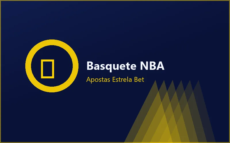 Capa fotorrealista do jogo Basquete (NBA, NBB, EuroLeague, Liga ACB) — análise no cassino Estrela Bet Brasil 2026