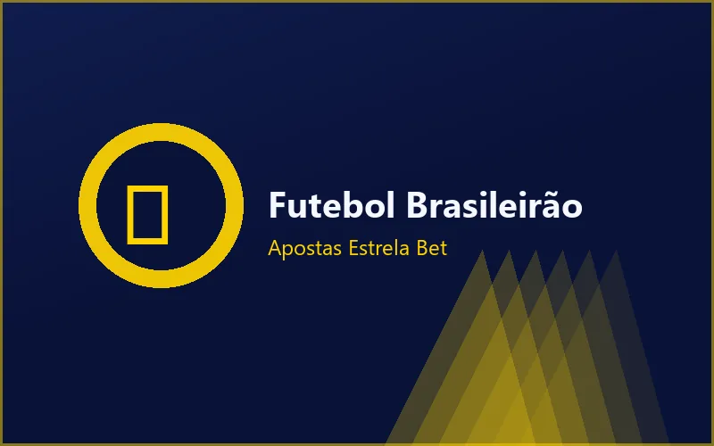 Capa fotorrealista do jogo Futebol (Brasileirão A/B/C/D, Copa do Brasil, estaduais) — análise no cassino Estrela Bet Brasil 2026